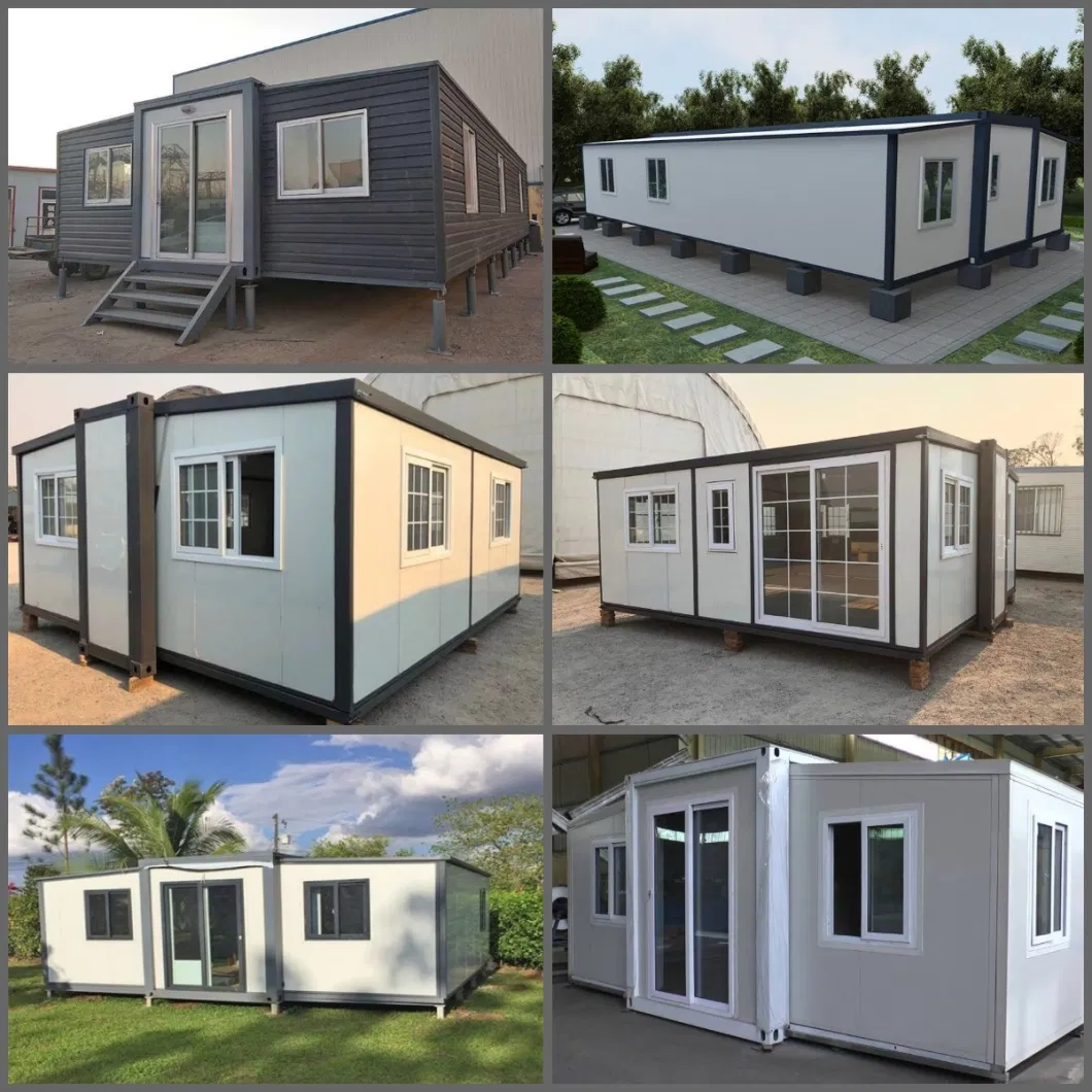 Low Cost/Cheap Prefab/Prefabricated Mobile Modular Garden Tiny Movable Portable Steel Folding/Foldable Expandable Container Cabin Dorm Home House for Sale