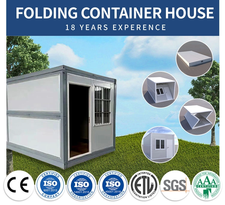 China 20FT/40FT Modern Luxury Expandable Folding Shipping Prefab Prefabricated Steel Villa Hotel Office Portable Mobile Modular Tiny Living Container Home House