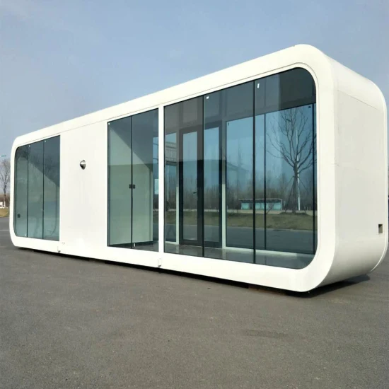 현대 디자인 옥외 움직일 수 있는 대중적인 조립식 집 작은 집 잠자는 포드 이동할 수 있는 작업 집 사무실 포드 Apple 오두막