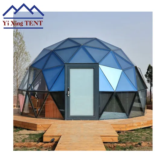 보온 하우스 별이 빛나는 하늘 돔형 라운드 하우스